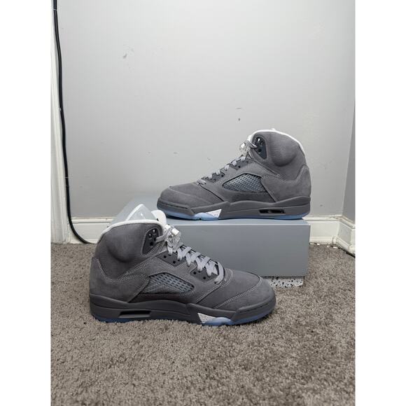 Air Jordan 5 Retro Wolf Grey Shoes Size 11 main image 7